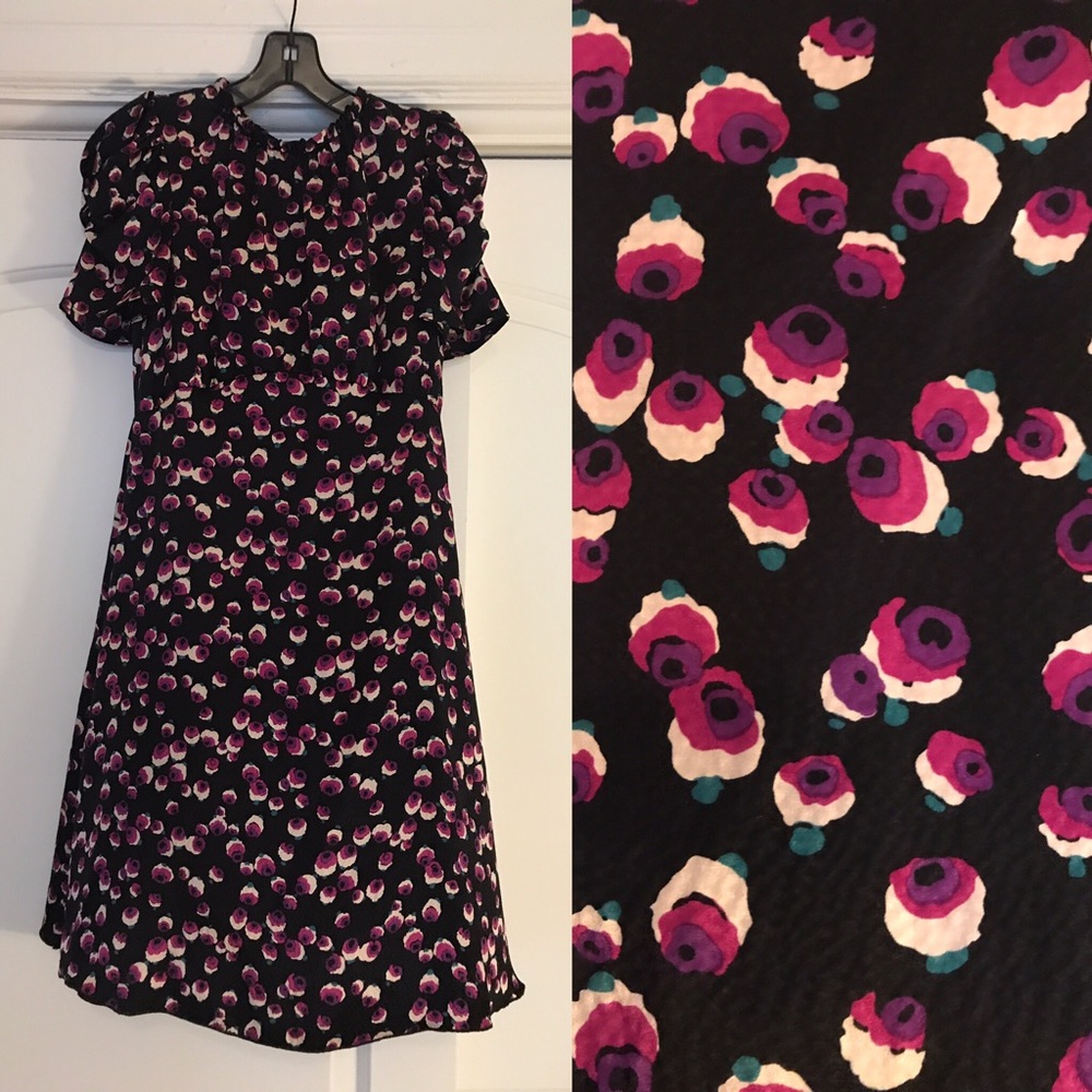 Anna Sui beautiful silk dress size 2